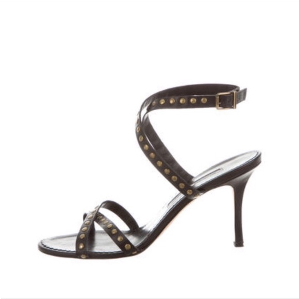 Manolo Blahnik studded heels